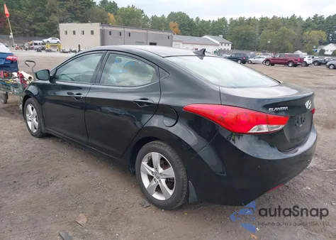 2013 Hyundai Elantra Gls from USA, damaged, VIN 5NPDH4AE9DH378077